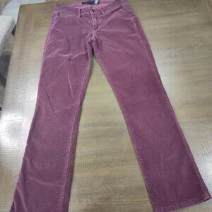 Calvin Klein Jeans Dark Purple Corduroy Size 6
